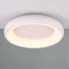 Flache LED Deckenleuchte CARDONA Weiß, dimmbar & 3 Lichtfarben, Ø 46,5cm