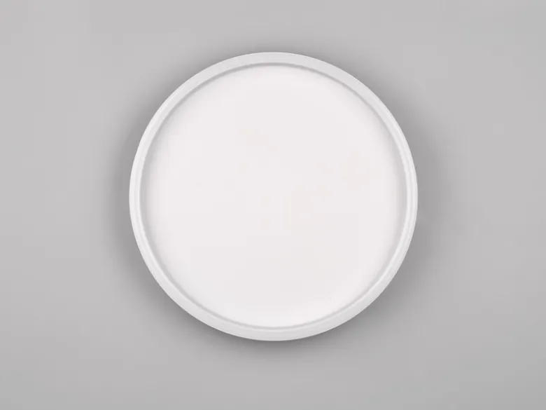 Flache LED Deckenleuchte ROTONDA Weiß Rund, Ø 35cm