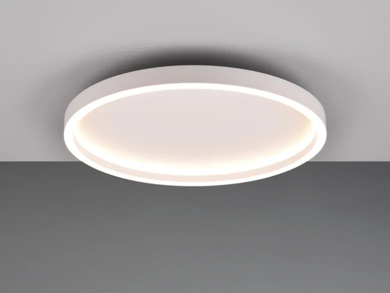 Flache LED Deckenleuchte ROTONDA Weiß Rund, Ø 35cm