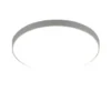 Flache LED Deckenleuchte SPICA in Titan, IP44 Badezimmer geeignet, Ø 27cm