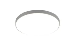 Flache LED Deckenleuchte SPICA in Titan, IP44 Badezimmer geeignet, Ø 27cm
