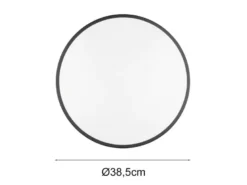 Flache LED Innen Deckenleuchte LOODY mit Bewegungsmelder Ø 38cm