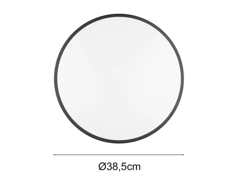 Flache LED Innen Deckenleuchte LOODY mit Bewegungsmelder Ø 38cm