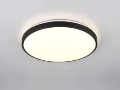 Flache LED Innen Deckenleuchte LOODY mit Bewegungsmelder Ø 38cm