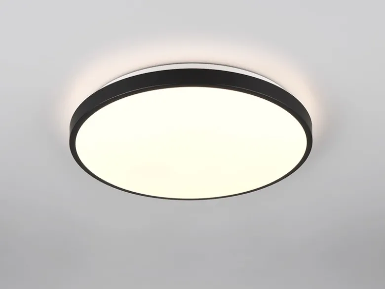 Flache LED Innen Deckenleuchte LOODY mit Bewegungsmelder Ø 38cm