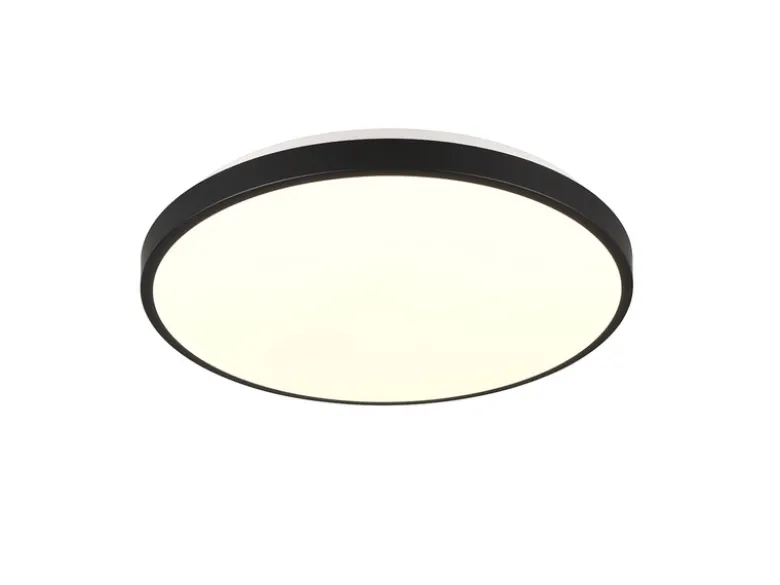 Flache LED Innen Deckenleuchte LOODY mit Bewegungsmelder Ø 38cm