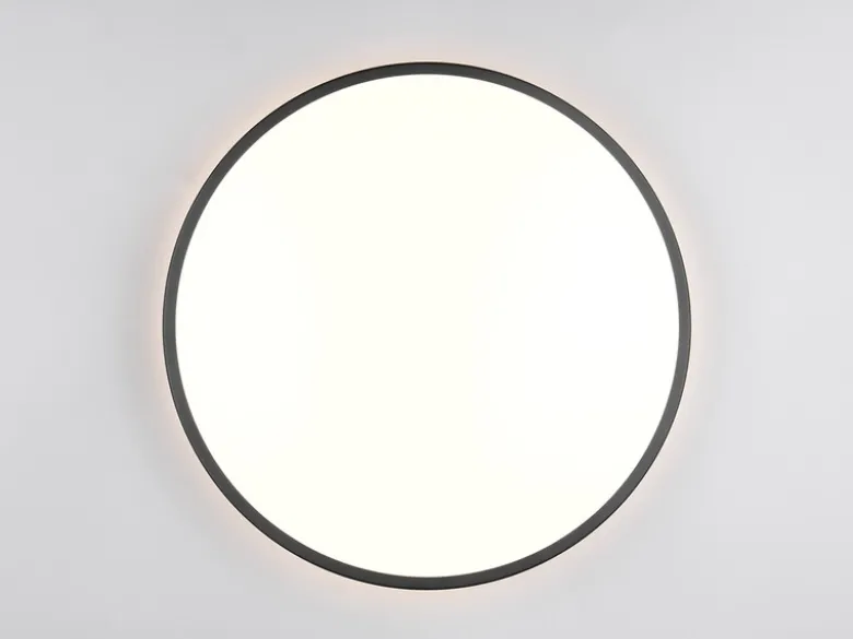 Flache LED Innen Deckenleuchte LOODY mit Bewegungsmelder Ø 38cm