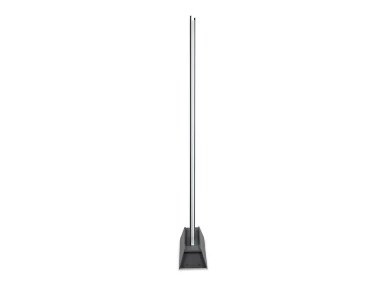 Flache LED Wegeleuchte MARIZA aus Aluminium in Anthrazit, Höhe 100cm