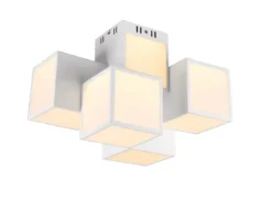 5 flammige WIZ LED Deckenleuchte OSCAR mit Fernbedienung, Breite 45cm