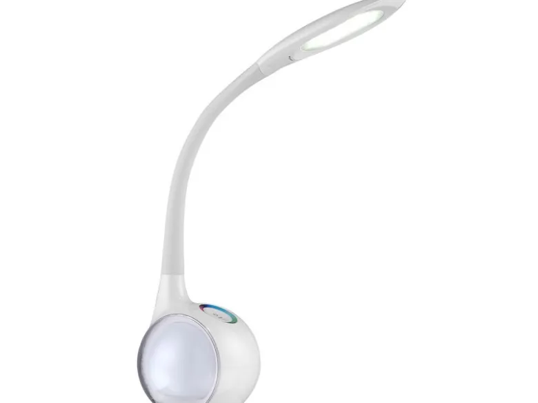 Flex LED Schreibtischlampe TARRON, dimmbar, Sockel mit Farbwechsel
