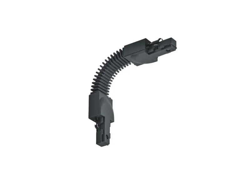 Flex-Verbinder Schwarz für 2-Phasen Schienensystem DUOline