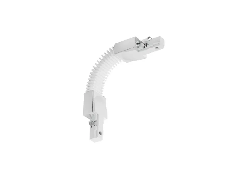 Flex-Verbinder Weiß für 2-Phasen Schienensystem DUOline
