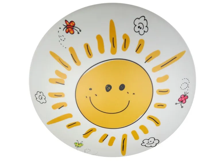 Fröhliche Deckenschale SUNNY Deckenleuchte (Ø 35cm) mit bruchsicherem Schirm