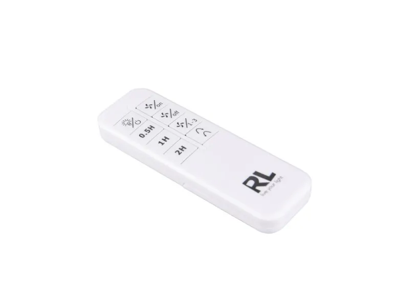Große Industrial LED Deckenleuchte mit Ventilator & Fernbedienung Ø 61cm