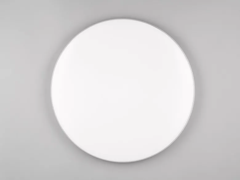 Große LED Deckenleuchte BLANCA flach, hell & dimmbar, Warmweiß Ø 53cm