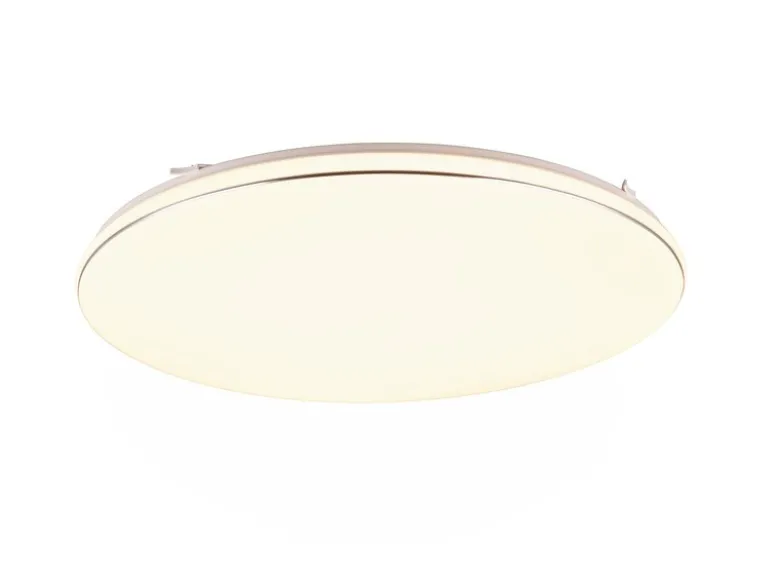 Große LED Deckenleuchte BLANCA flach, hell & dimmbar, Warmweiß Ø 53cm