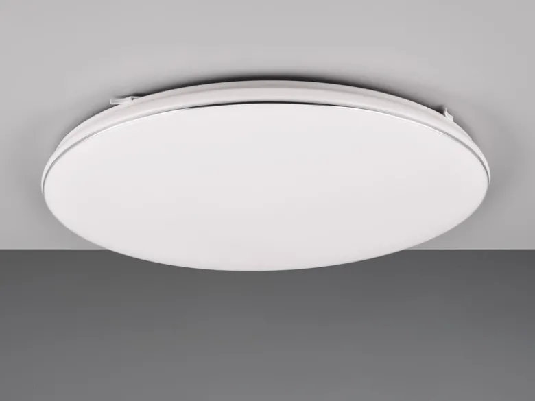 Große LED Deckenleuchte BLANCA flach, hell & dimmbar, Neutralweiß Ø 53cm