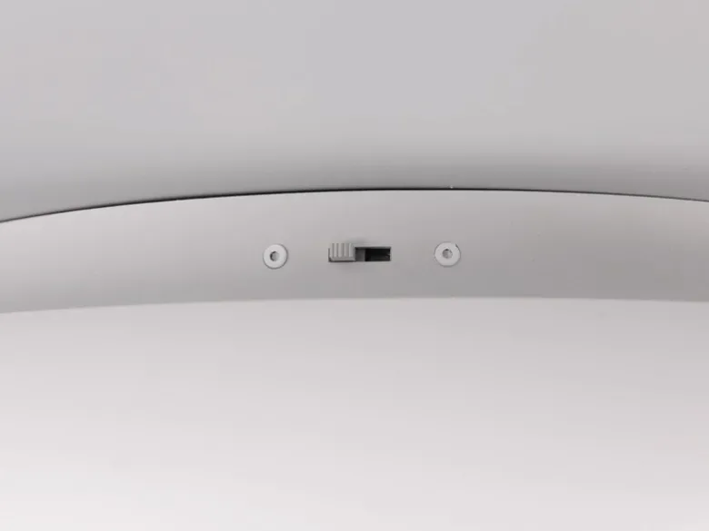 Große LED Deckenleuchte CARDONA hell & dimmbar über Schalter, Weiß rund Ø 75cm