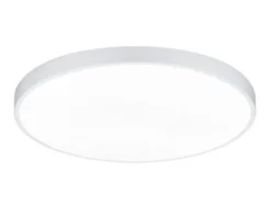 Große LED Deckenleuchte WACO Weiß extern dimmbar, hell mit 12.400 Lumen Ø 75cm