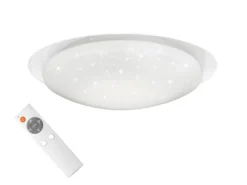 Große LED Sternenhimmel Deckenlampe FRODO mit Fernbedienung, dimmbar, Ø 72cm