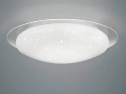 Große LED Sternenhimmel Deckenlampe FRODO mit Fernbedienung, dimmbar, Ø 72cm
