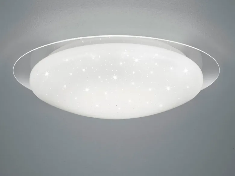 Große LED Sternenhimmel Deckenlampe FRODO mit Fernbedienung, dimmbar, Ø 72cm