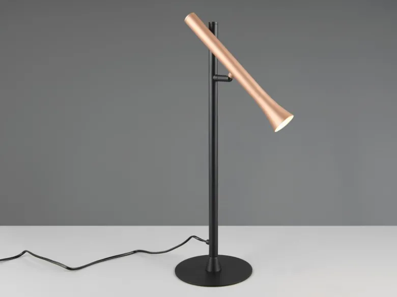 Große LED Tischleuchte FIATO dimmbar & schwenkbar, Höhe 53cm