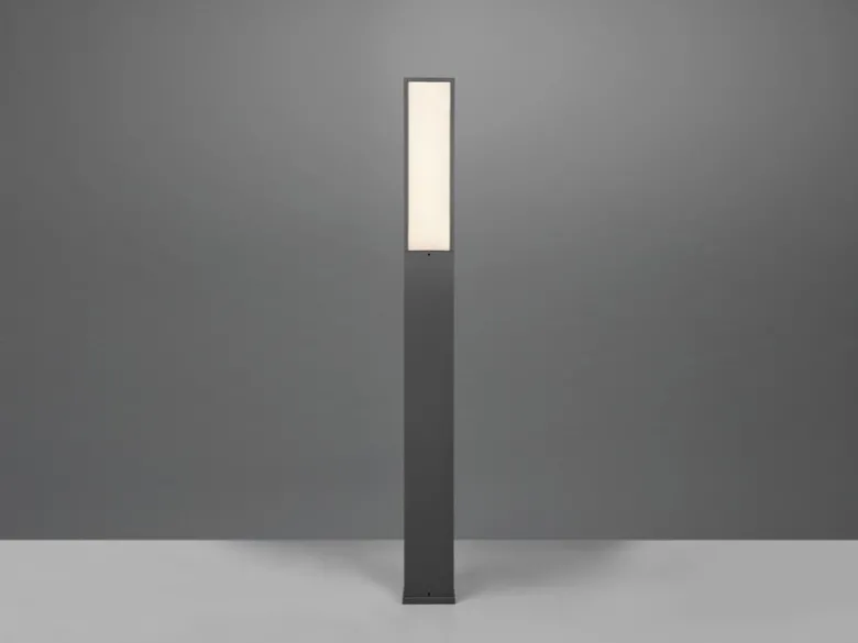 Große LED Wegeleuchte FUERTE in Anthrazit, IP54, Höhe 155cm