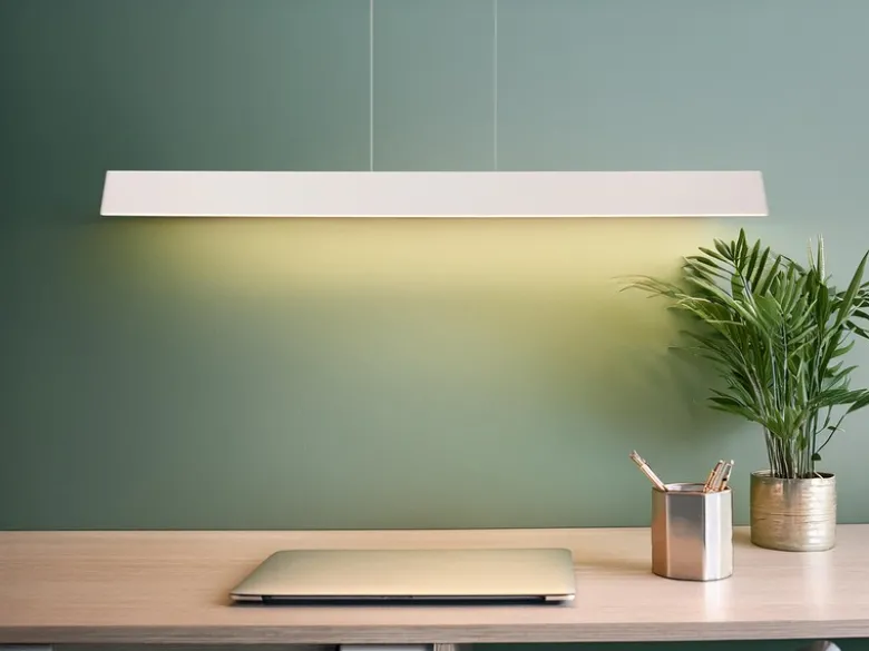Höhenverstellbare LED Pendelleuchte GALWAY dimmbar, Hellgrau Breite 150cm