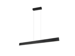 Höhenverstellbare LED Pendelleuchte GALWAY dimmbar, Schwarz Breite 150cm
