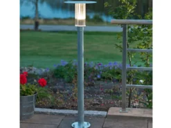 High Power LED Wegeleuchte MODE, Vandalismus geschützt, 3000K, galv. Stahl