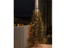 Hängende LED Christbaum Lichterkette 240 bernsteinfarbene LED´s - 