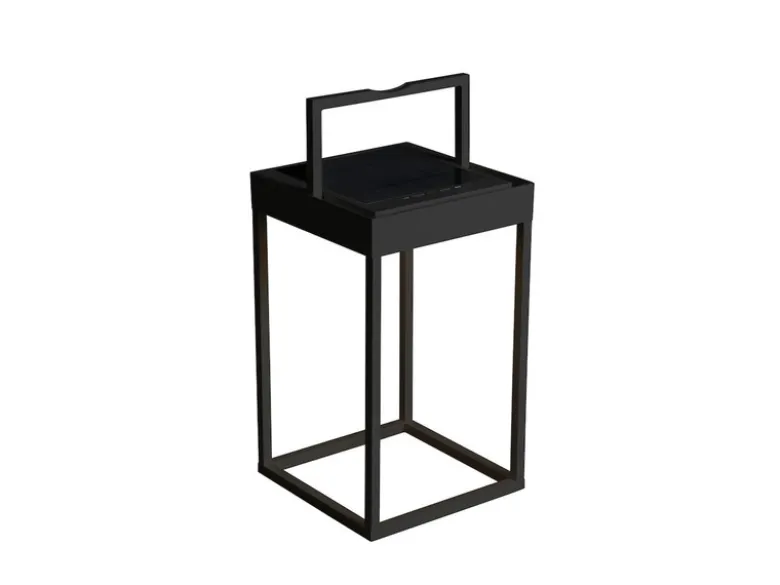 4in1 Akku Tischleuchte PORTOFINO, per Solar & USB aufladbar, mit Wandhalterung