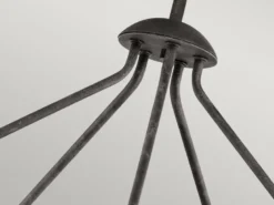 Industrial Pendelleuchte ASHLAND BAY für Innen & Außen, Anthrazit Ø66cm
