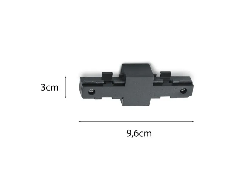 Isolator Schwarz für 2-Phasen Schienensystem DUOline