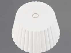 Kabellose Akku Stehlampe SUAREZ dimmbar für Innen & Außen, Weiß - 123cm klein