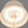 Kabellose Akku Stehlampe SUAREZ dimmbar für Innen & Außen, Beige - 123cm klein