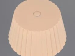 Kabellose Akku Stehlampe SUAREZ dimmbar für Innen & Außen, Beige - 123cm klein