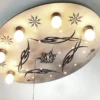Kinder Deckenleuchte im Gothic Style mit Zugschalter für LED-Schlummerlicht
