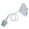 Kinder Papierlampe FUßBALL Lampenschirm Ø 40cm Pendelleuchte mit Aufhängung