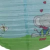 Kinder Papierlampe Lolo Lombardo Lampenschirm Ø40cm Pendelleuchte mit Aufhängung