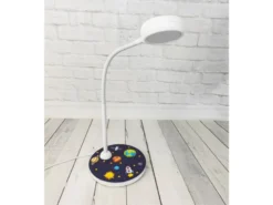 Kinder Schreibtischlampe WELTALL mit Flexarm, Höhe 43cm