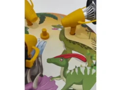 Kinderzimmer LED Deckenstrahler 3-flammig mit Dino Motiv, Ø 35cm