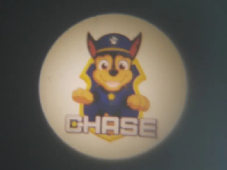 Kinderzimmer Nachtlicht PAW PATROL (6 Motive) Taschen-Projektor Batterie H: 15cm