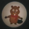 Kinderzimmer Nachtlicht WALDTIERE (6 Motive) Taschen-Projektor Batterie H: 15cm