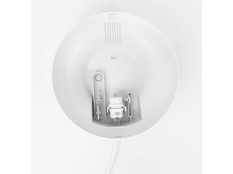 Kinderzimmer Wandlampe mit Wald Motiven, Schalter und Stecker, Ø 25cm