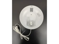 Kinderzimmer Wandlampe Weiß mit Baustellen Motiv, Schalter & Stecker, Ø 25cm