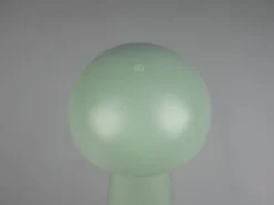 Kleine Akku Tischleuchte LENNON per USB aufladbar Grün, Höhe 21cm