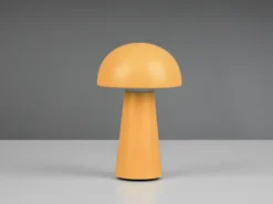 Kleine Akku Tischleuchte LENNON per USB aufladbar Gelb, Höhe 21cm