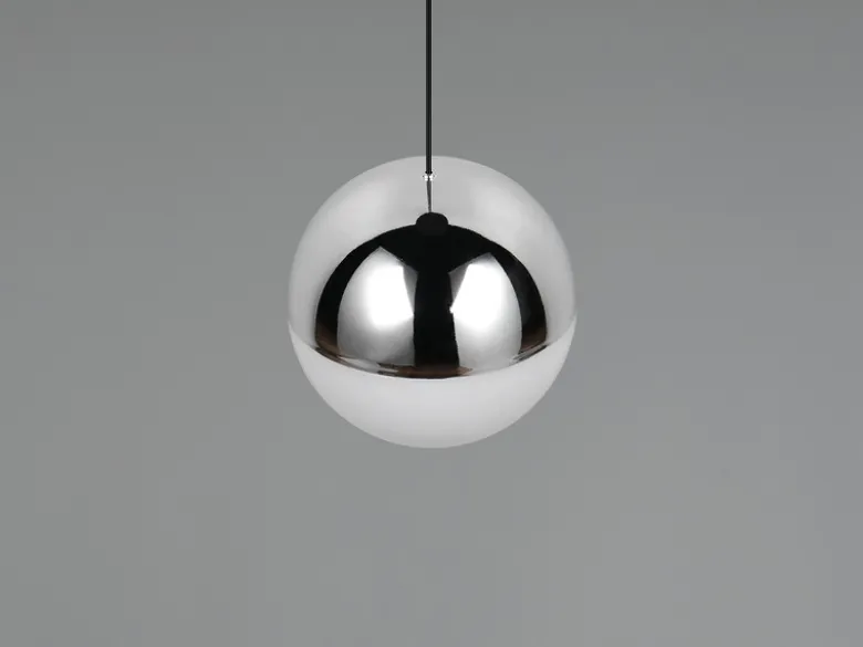 Kleine Kugel LED Pendelleuchte SENTA höhenverstellbar, Licht neutralweiß Ø 10cm